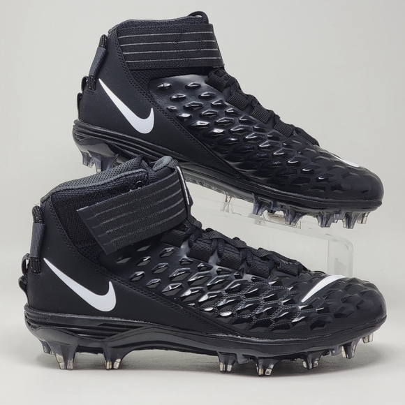 Nike Force Savage Pro 2 Football Cleats Men Size 10.5 AH4000-002 Black White New main image 7